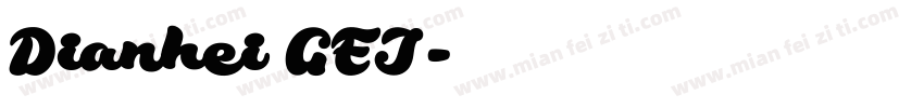 Dianhei GEJ字体转换